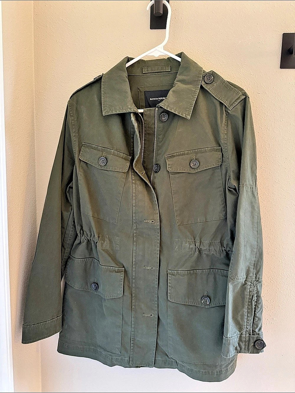 Banana Republic Utility Jacket in Green